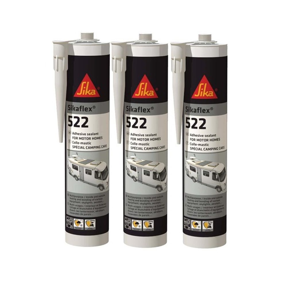 DIY Experts Sikaflex®-522 and Sikaflex®-554, Are you struggling to select  the right adhesive for your caravan DIY project? At Sika we keep thing  simple: Our two Experts for Vehicle Manufacturing