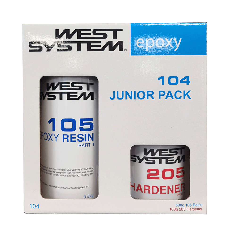 Pack résine epoxy prise rapide WEST SYSTEM 105/205