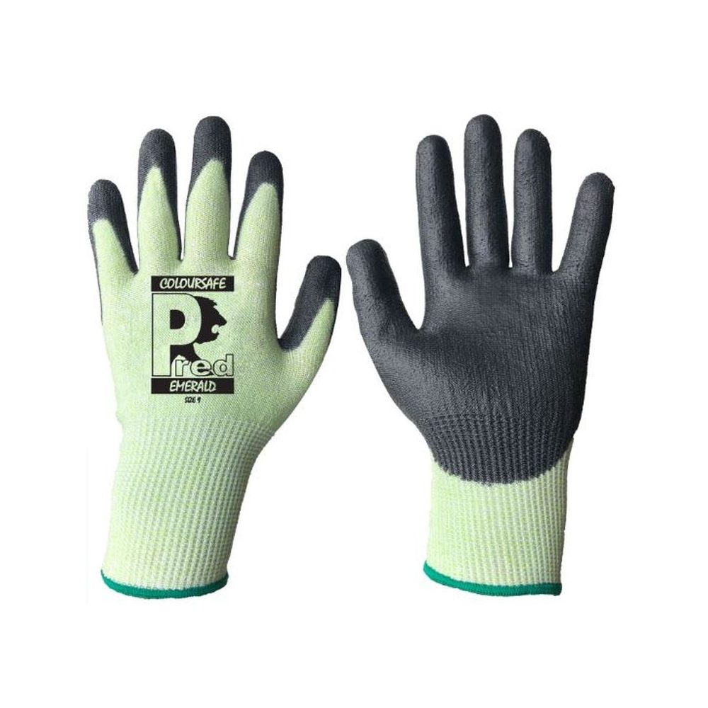 Predator Emerald Cut Resistant Polyurethane Coated Gloves - Marine And ...