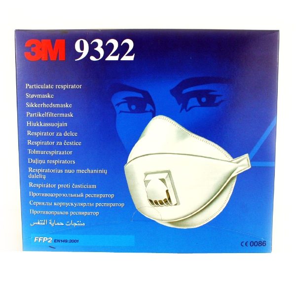 3M 9300 Series Confort Plus Maintence Free Particulate Respirators