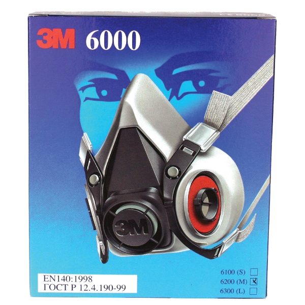 3M 6000 Re-usable Half & Full Masks